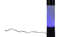 Glitter Bordslampa LED mattsvart RGB