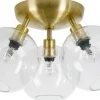 Gloria Plafond 35cm 3L Mässing