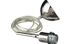 Gloria Upphäng E27 Krom/Transparent