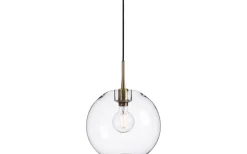 Gloria Upphäng E27 Mässing/Svart