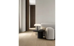 Glossy Grey Bordslampa 32cm