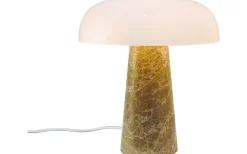 Glossy Mini Bordslampa 24cm Beige