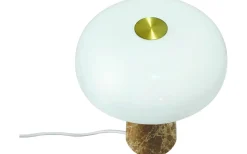 Glossy Mini Bordslampa 24cm Beige