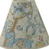 Golden Lily Toppringsskärm Ø22cm Teal William Morris