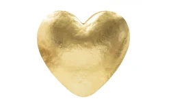 Goldy Vägglampa Hjärta 24cm Guld