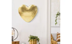 Goldy Vägglampa Hjärta 24cm Guld