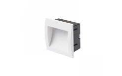 Gordiq M Infälld Vägglampa Vit LED 3W IP65 3000K