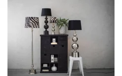 Grace Lampfot 74cm Krom