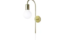 Grace Vägglampa Mässing