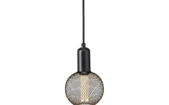 Grid Fönsterlampa 12,5cm LED E27 1W 2700K Svart