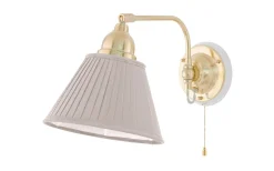 Gripenberg - Mässing / Brytare / Vitt fäste