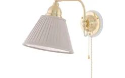 Gripenberg - Mässing / Brytare / Vitt fäste