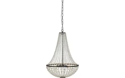 Gränsö Kristallkrona Svart 50 cm