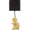Grosso Bordslampa Apa 51,5cm Guld/Svart