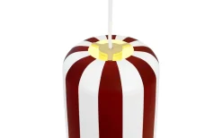 Gry Fönsterlampa 20cm Mörkröda Ränder