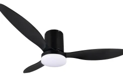 Göteborg Takfläkt 132cm LED mattsvart