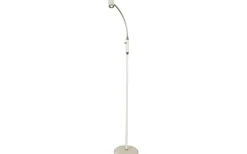 Gusto Golvlampa 135cm LED 5W 3000K Vit/Krom