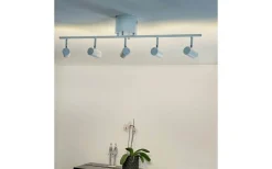 Gusto Takspotlight 80cm LED 5x5W 3000K Vit/Krom