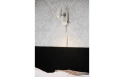 Gusto Väggspotlight LED 5W 3000K Vit/Krom