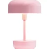 Haipot Uppladdningsbar Bordslampa 26cm LED 3000K 3W Rosa IP44