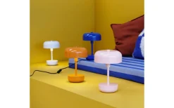 Haipot Uppladdningsbar Bordslampa 26cm LED 3000K 3W Rosa IP44