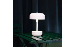 Haipot Uppladdningsbar Bordslampa 26cm LED 3000K 3W Vit IP44