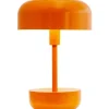 Haipot Uppladdningsbar Bordslampa 26cm LED 3000K 3W Orange IP44