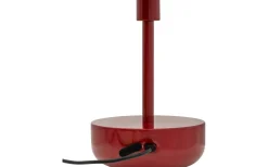 Haipot Uppladdningsbar Bordslampa 26cm LED 3000K 3W Mörkröd IP44