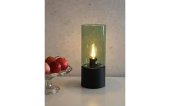 Halmstad Bordslampa 25cm Svart/Grön