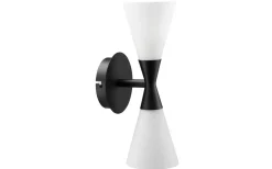 Harlekin Duo Vägglampa Svart