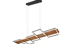 Harper Takpendel LED matt svart/trä