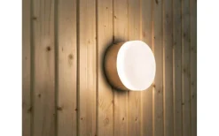 Heatwall Bastu Vägglampa LED 2700K 7,5W Borstad Stål IP65