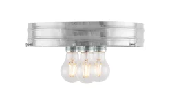 Heidenstam plafond 300 - Förnicklad