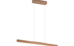 Helios Takpendel LED 100cm kaffebrun