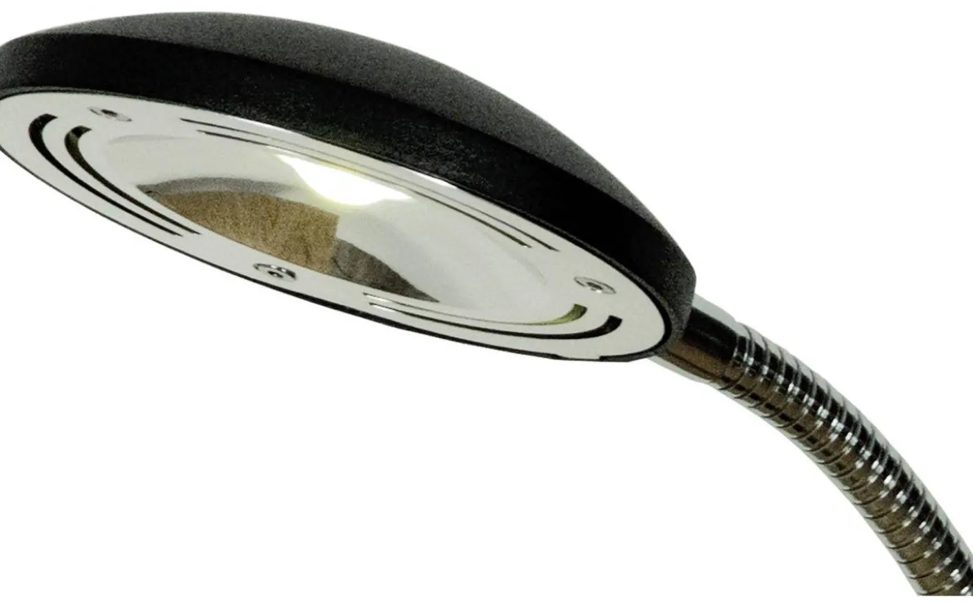 Hero Skrivbordslampa 27cm LED 5W 3000K Svart/Krom