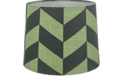 Herringbone Lampskärm Ø25cm Grön