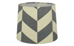 Herringbone Lampskärm Ø20cm Grå/Vit