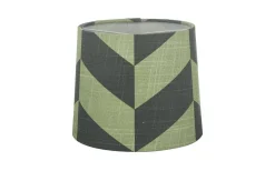 Herringbone Lampskärm Ø16cm Grön