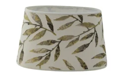 Hiroshi Walnut Oval Lampskärm 20cm Multi