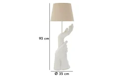 Horizon Bordslampa 93cm Vit/Beige