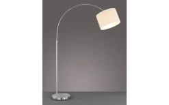 Hotell Golvlampa kurvad E27 vit