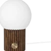 Hubble Bordslampa 24cm Valnöt