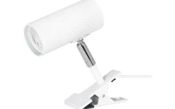 Hubble Klämlampa 12cm Vit