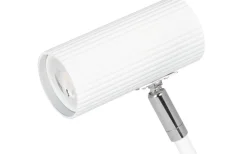 Hubble Klämlampa 12cm Vit