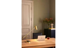 Hubble Read Bordslampa 64cm Borstad Mässing