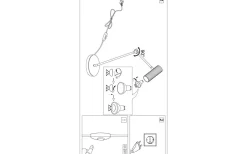 Hubble Skrivbordslampa 45cm Vit