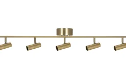 Hubble Takspotlight 120cm Borstad Mässing