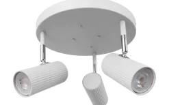 Hubble Takspotlight 3L 25cm Vit/Krom