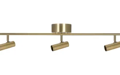 Hubble Takspotlight 3L 80cm Borstad Mässing