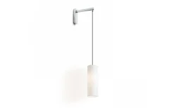 Hudson Vägglampa 35cm Vit/Krom